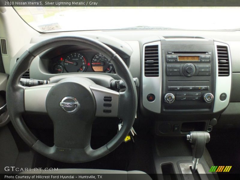 Silver Lightning Metallic / Gray 2010 Nissan Xterra S