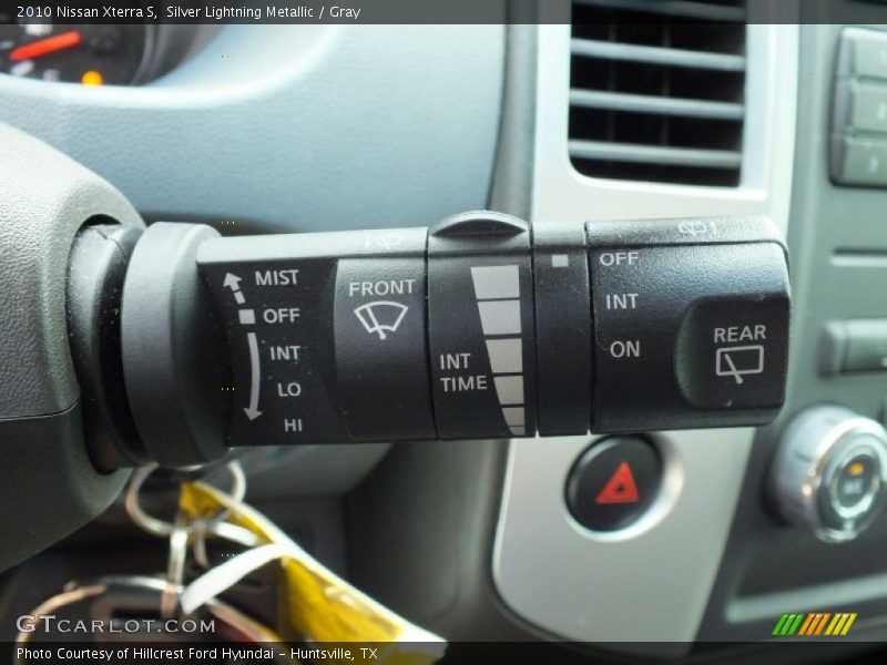 Silver Lightning Metallic / Gray 2010 Nissan Xterra S