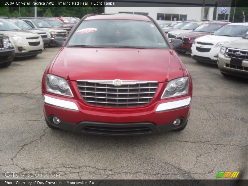 Inferno Red Pearl / Light Taupe 2004 Chrysler Pacifica AWD