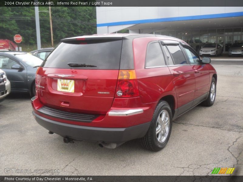 Inferno Red Pearl / Light Taupe 2004 Chrysler Pacifica AWD