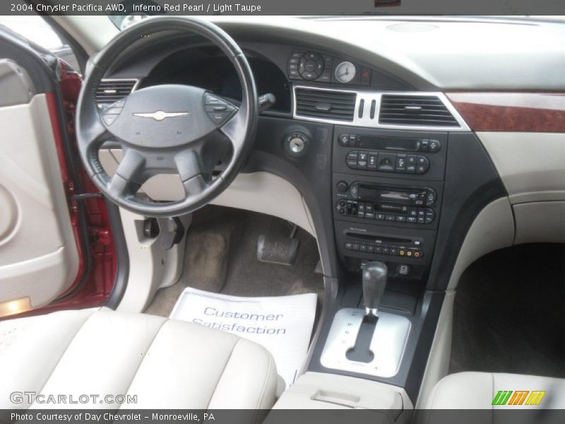 Inferno Red Pearl / Light Taupe 2004 Chrysler Pacifica AWD