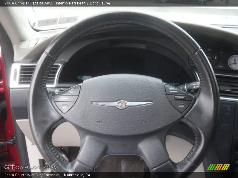 Inferno Red Pearl / Light Taupe 2004 Chrysler Pacifica AWD