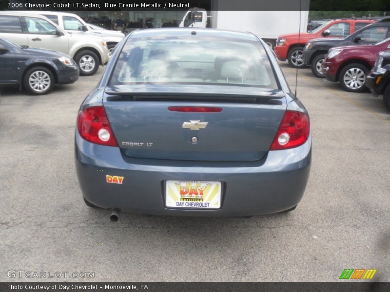 Blue Granite Metallic / Neutral 2006 Chevrolet Cobalt LT Sedan