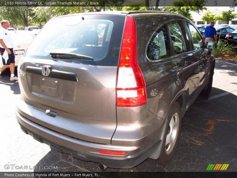 Urban Titanium Metallic / Black 2010 Honda CR-V LX