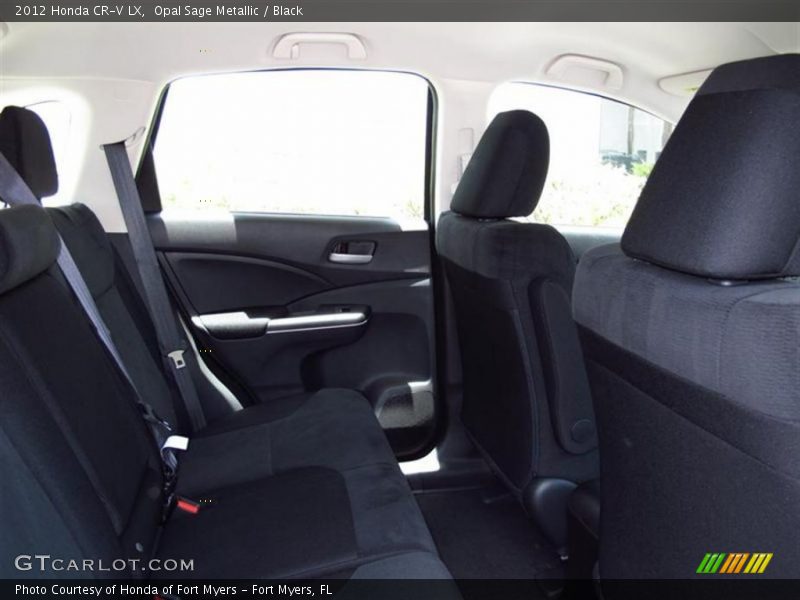 Opal Sage Metallic / Black 2012 Honda CR-V LX
