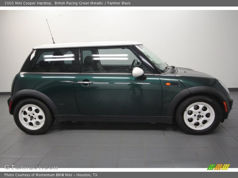 British Racing Green Metallic / Panther Black 2003 Mini Cooper Hardtop