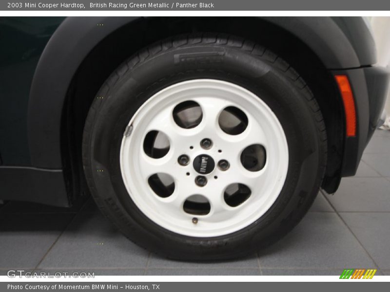 British Racing Green Metallic / Panther Black 2003 Mini Cooper Hardtop