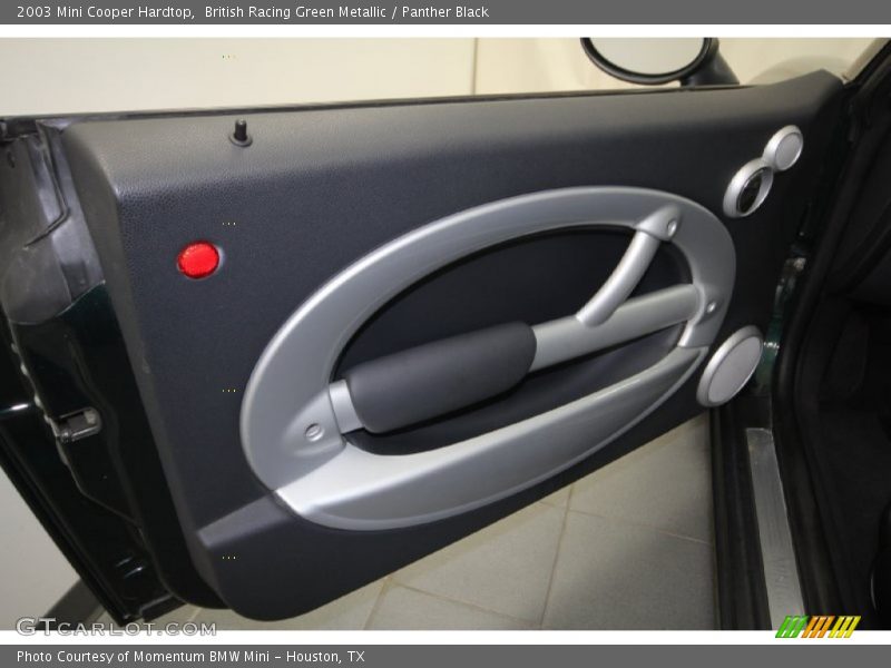 British Racing Green Metallic / Panther Black 2003 Mini Cooper Hardtop