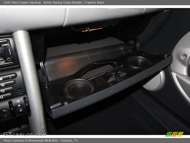 British Racing Green Metallic / Panther Black 2003 Mini Cooper Hardtop