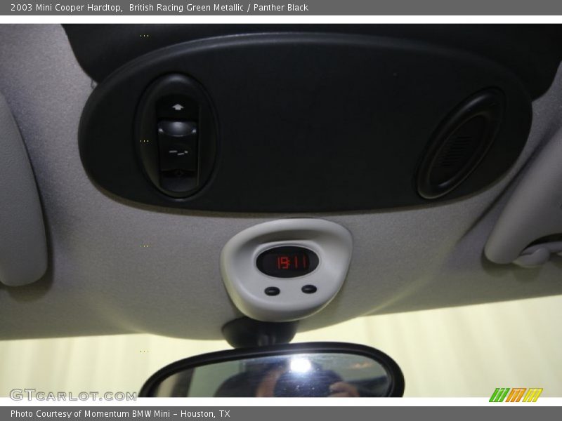 British Racing Green Metallic / Panther Black 2003 Mini Cooper Hardtop