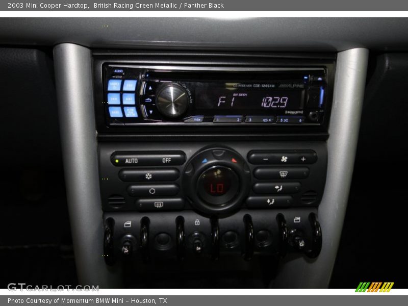 British Racing Green Metallic / Panther Black 2003 Mini Cooper Hardtop