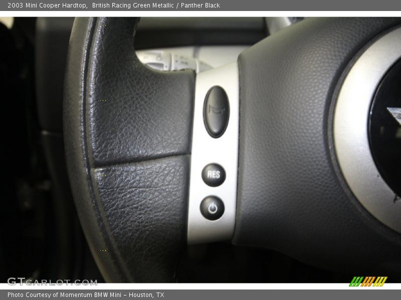 British Racing Green Metallic / Panther Black 2003 Mini Cooper Hardtop