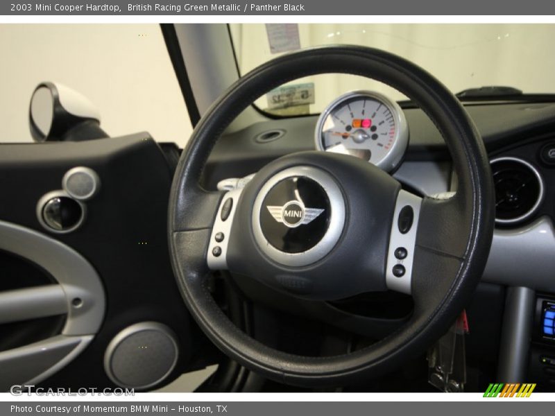 British Racing Green Metallic / Panther Black 2003 Mini Cooper Hardtop