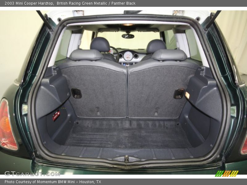 British Racing Green Metallic / Panther Black 2003 Mini Cooper Hardtop