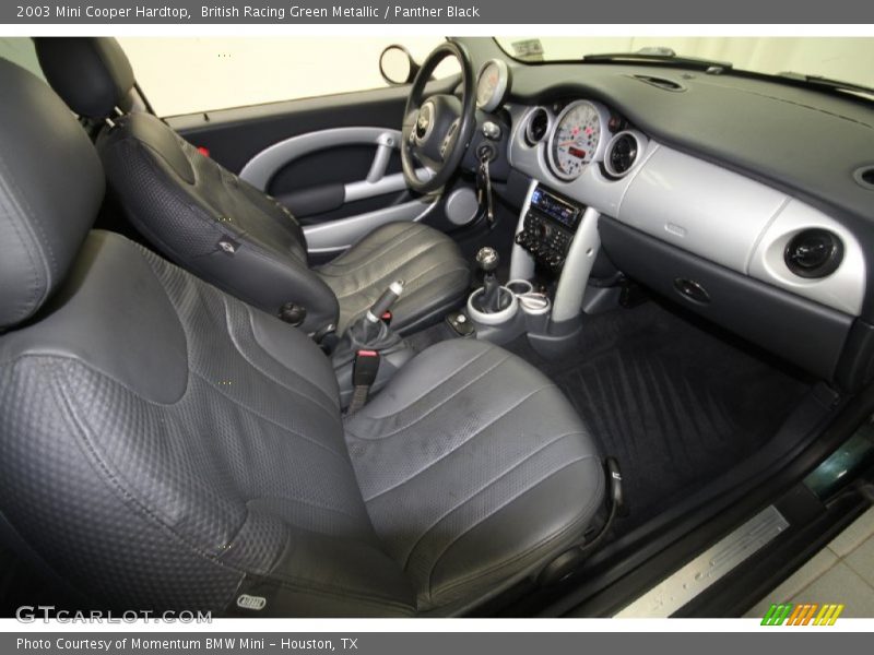 British Racing Green Metallic / Panther Black 2003 Mini Cooper Hardtop