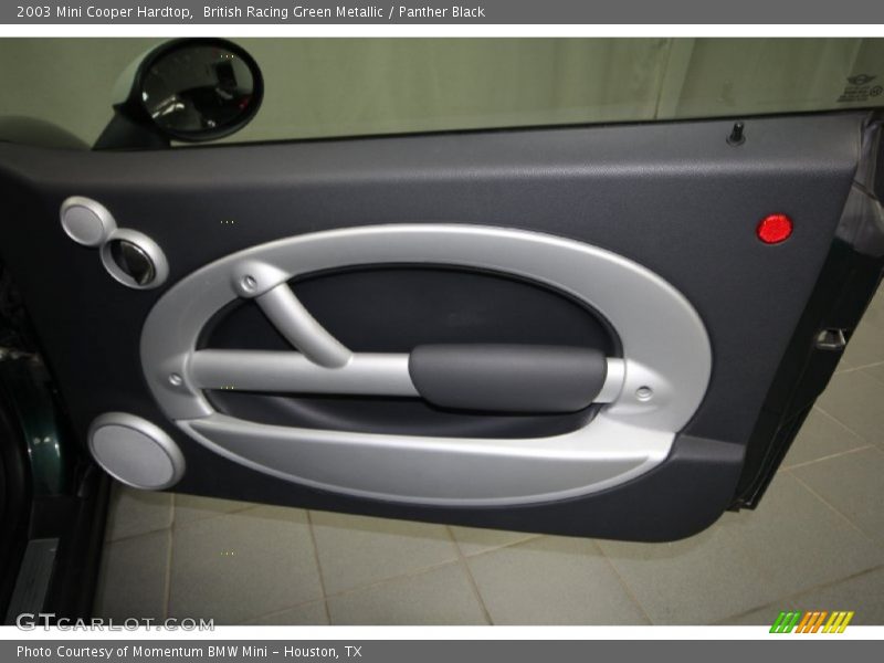 British Racing Green Metallic / Panther Black 2003 Mini Cooper Hardtop