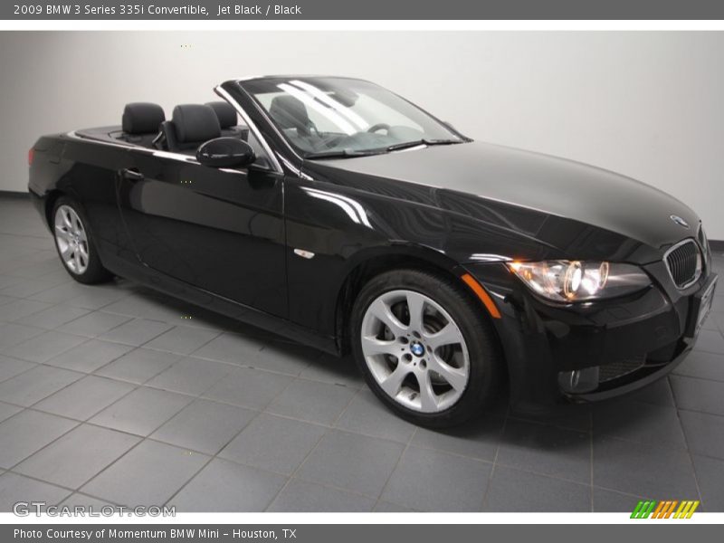 Jet Black / Black 2009 BMW 3 Series 335i Convertible