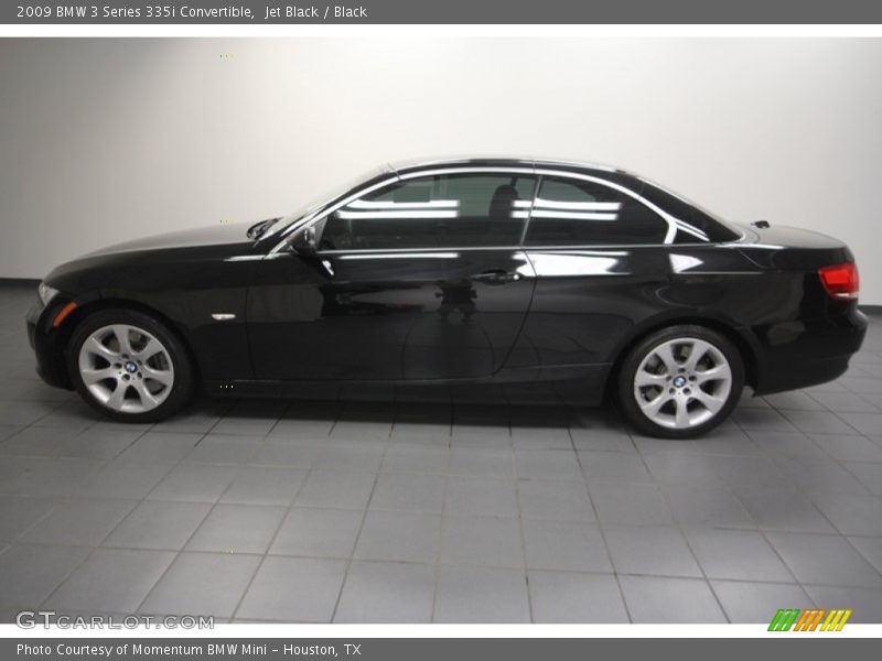 Jet Black / Black 2009 BMW 3 Series 335i Convertible