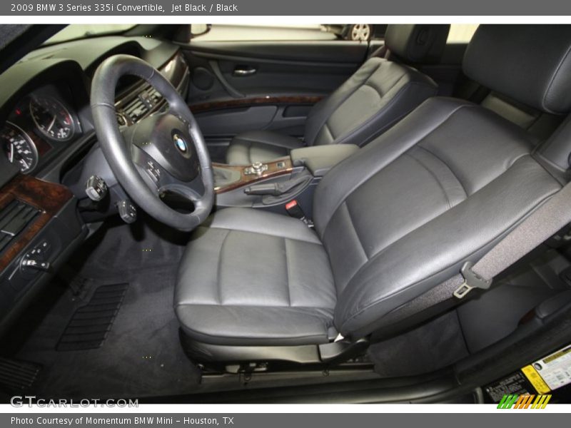 Jet Black / Black 2009 BMW 3 Series 335i Convertible