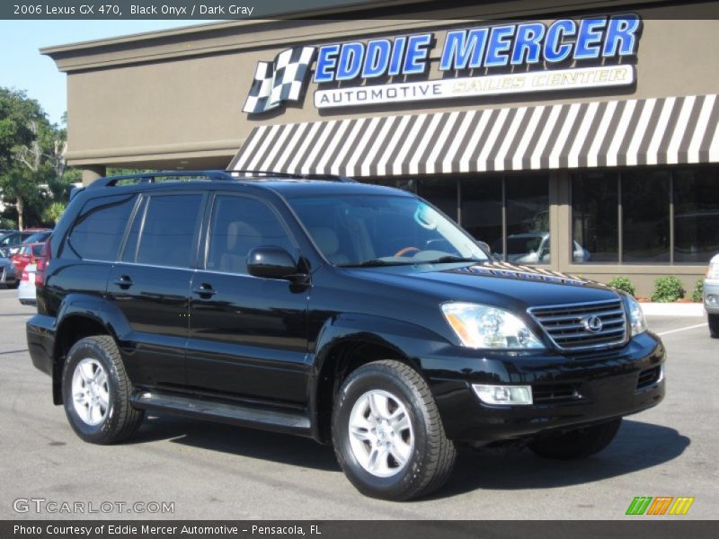 Black Onyx / Dark Gray 2006 Lexus GX 470