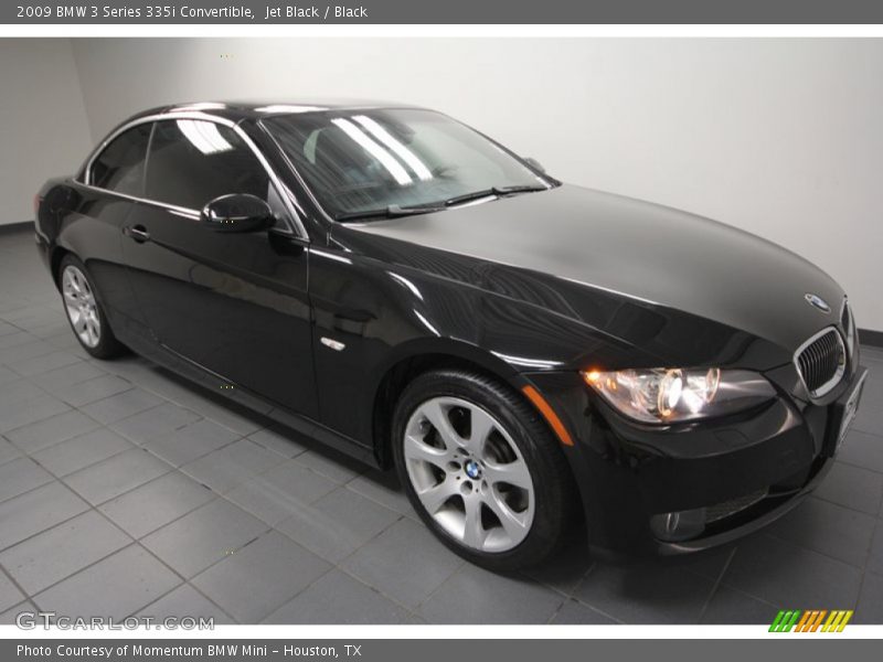 Jet Black / Black 2009 BMW 3 Series 335i Convertible