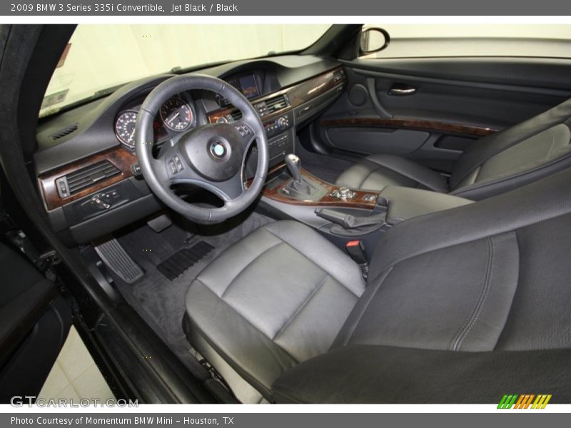 Jet Black / Black 2009 BMW 3 Series 335i Convertible