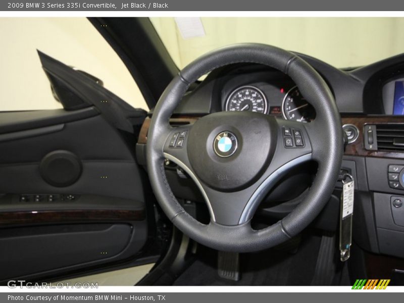 Jet Black / Black 2009 BMW 3 Series 335i Convertible
