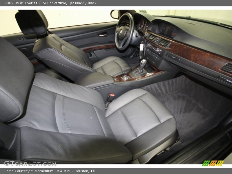 Jet Black / Black 2009 BMW 3 Series 335i Convertible