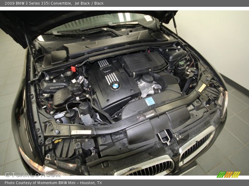 Jet Black / Black 2009 BMW 3 Series 335i Convertible