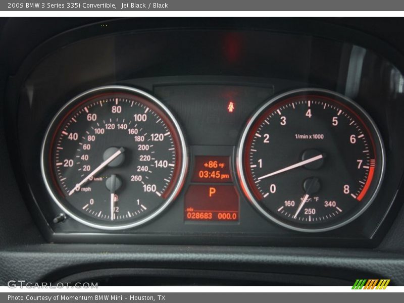 Jet Black / Black 2009 BMW 3 Series 335i Convertible