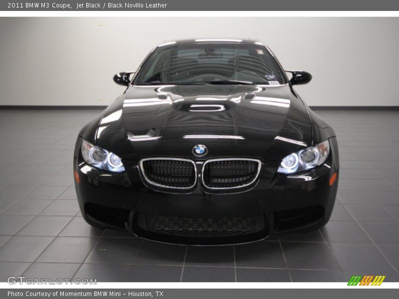 Jet Black / Black Novillo Leather 2011 BMW M3 Coupe