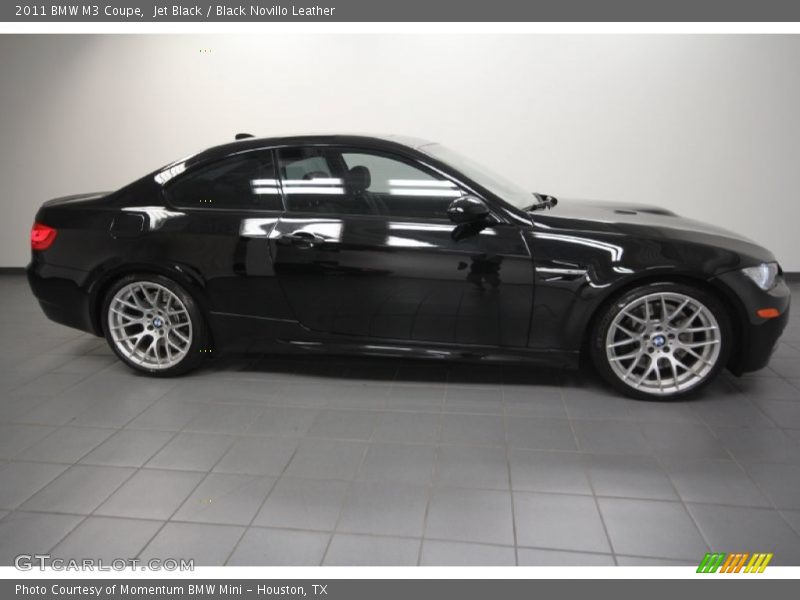 Jet Black / Black Novillo Leather 2011 BMW M3 Coupe