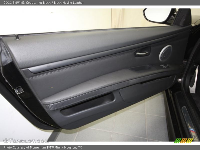Jet Black / Black Novillo Leather 2011 BMW M3 Coupe