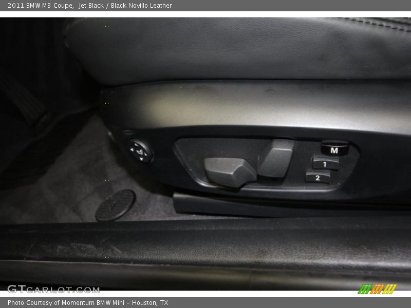 Jet Black / Black Novillo Leather 2011 BMW M3 Coupe
