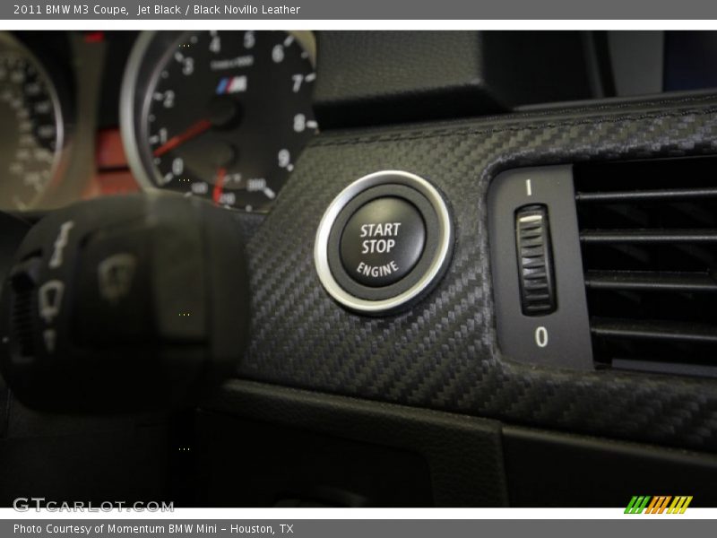 Jet Black / Black Novillo Leather 2011 BMW M3 Coupe