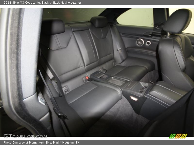 Jet Black / Black Novillo Leather 2011 BMW M3 Coupe