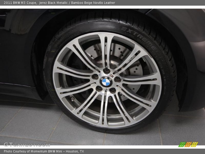 Jerez Black Metallic / Bamboo Beige Novillo Leather 2011 BMW M3 Coupe