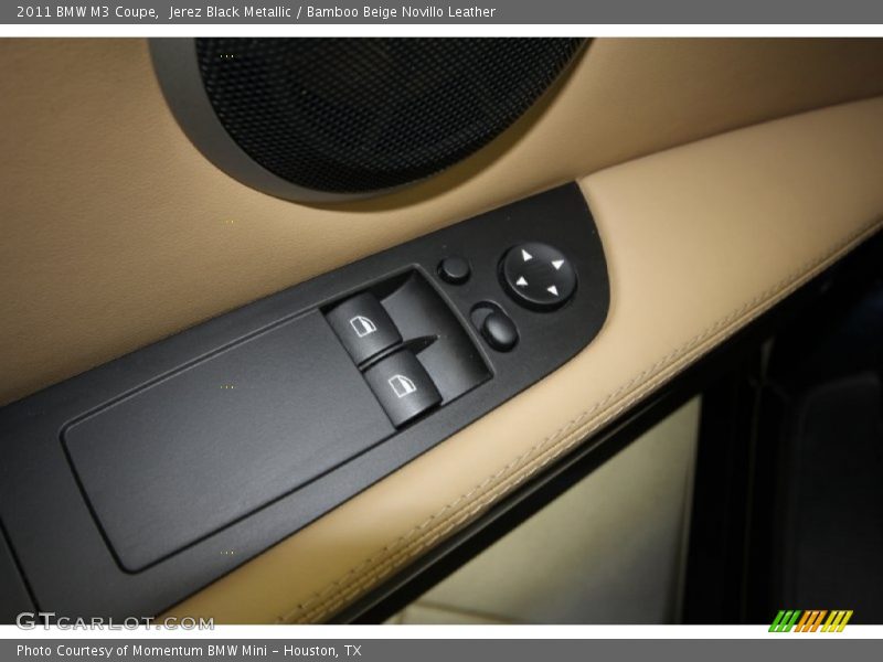Jerez Black Metallic / Bamboo Beige Novillo Leather 2011 BMW M3 Coupe