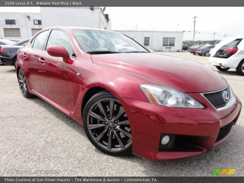 Front 3/4 View of 2008 IS F