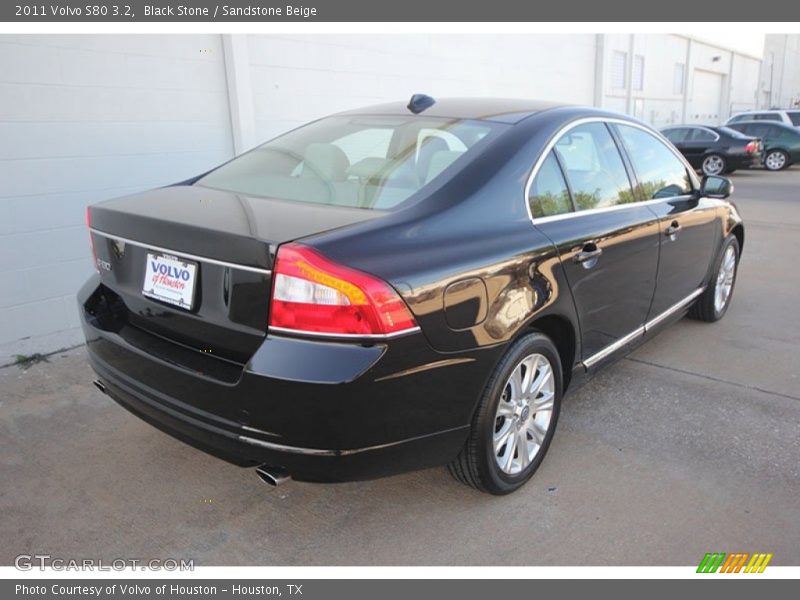 Black Stone / Sandstone Beige 2011 Volvo S80 3.2