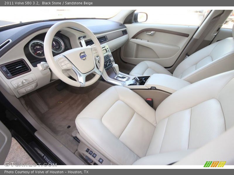  2011 S80 3.2 Sandstone Beige Interior