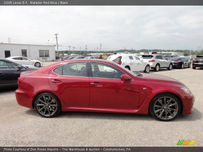  2008 IS F Matador Red Mica