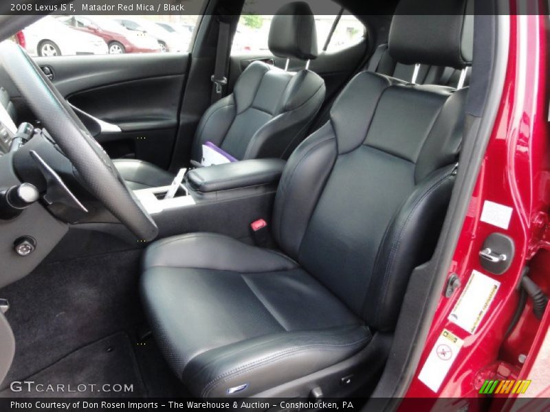 Front Seat of 2008 IS F