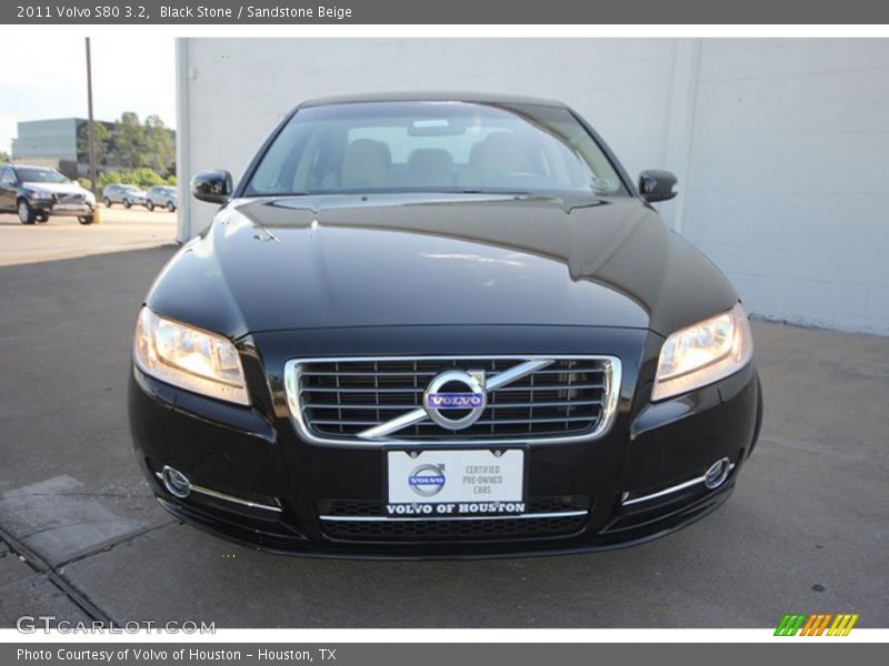 Black Stone / Sandstone Beige 2011 Volvo S80 3.2