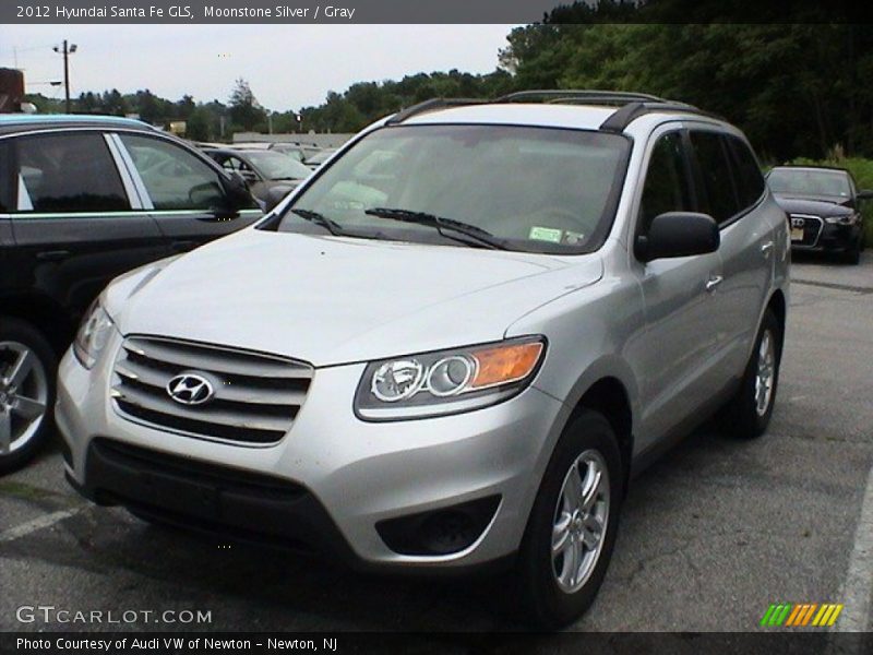 Moonstone Silver / Gray 2012 Hyundai Santa Fe GLS