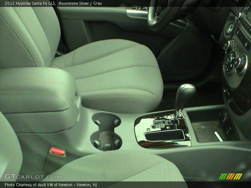 Moonstone Silver / Gray 2012 Hyundai Santa Fe GLS