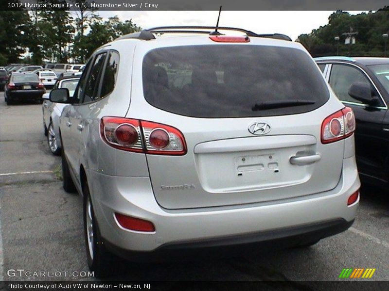 Moonstone Silver / Gray 2012 Hyundai Santa Fe GLS