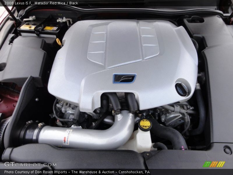  2008 IS F Engine - 5.0 Liter F DOHC 32-Valve VVT-iE V8