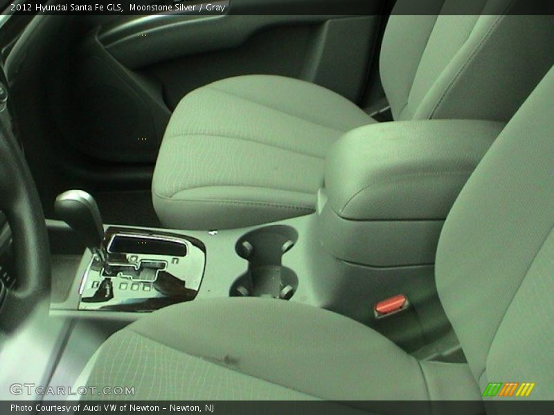 Moonstone Silver / Gray 2012 Hyundai Santa Fe GLS