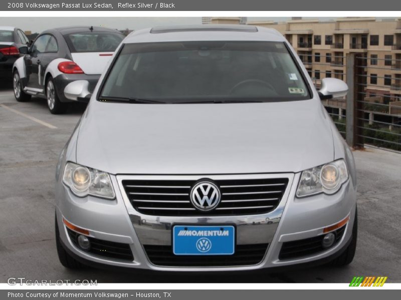 Reflex Silver / Black 2008 Volkswagen Passat Lux Sedan